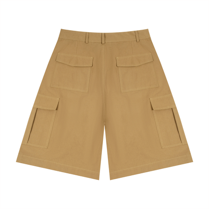 Unisex Woven Cargo Shorts
