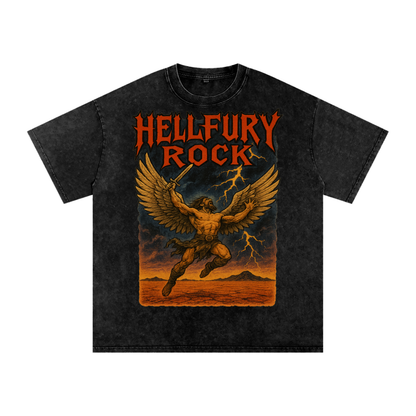 Hellrock Fury Oversized Tee