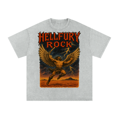 Hellrock Fury Oversized Tee