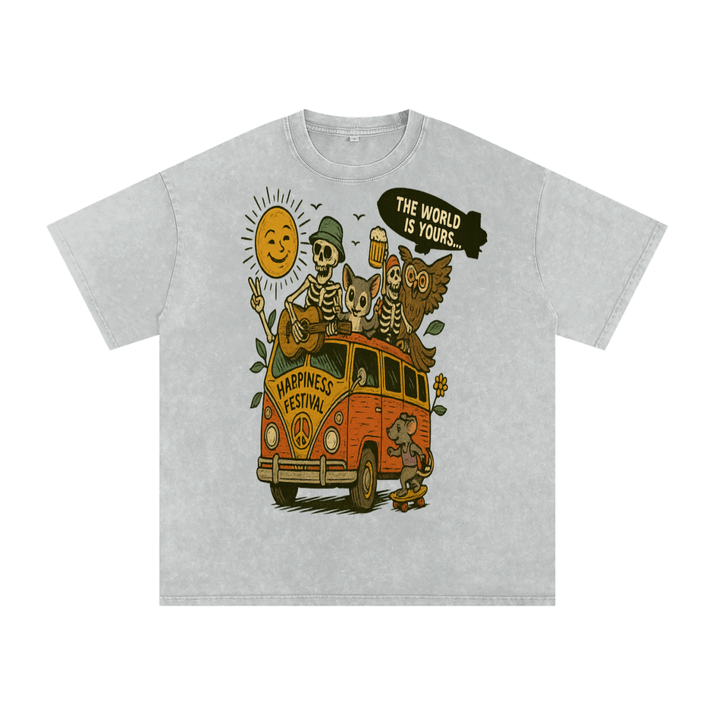 The World is Yours Parade Oversized Tee