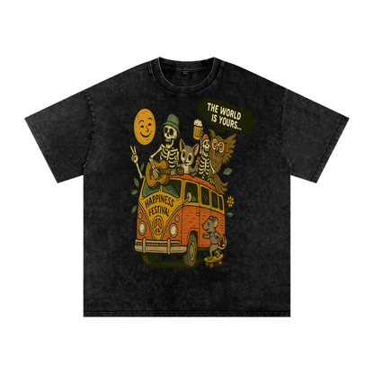 The World is Yours Parade Oversized Tee