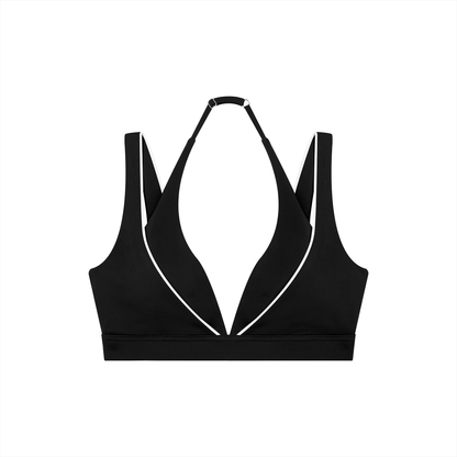 Women's Halter Yoga Set - Model Front