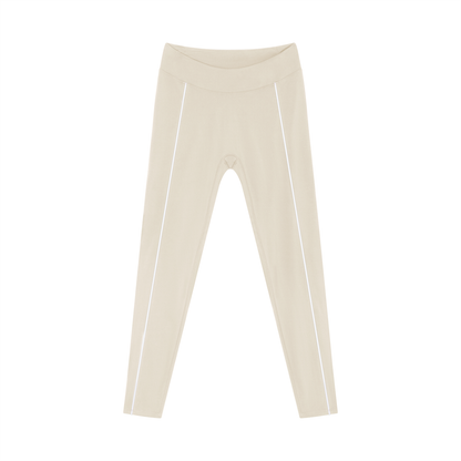 Women's High-Waist Tapered Leggings - Model Side