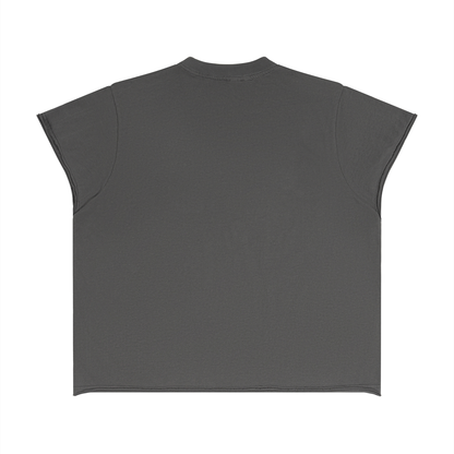Unisex Boxy Raw Edge T-Shirt