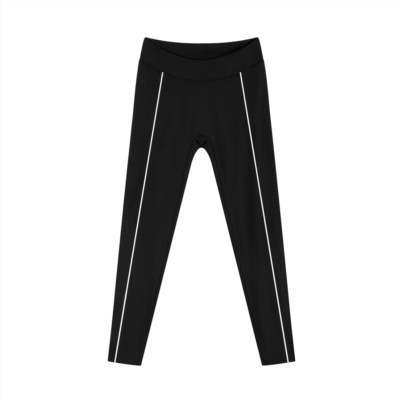 Women's High-Waist Tapered Leggings - Model Front