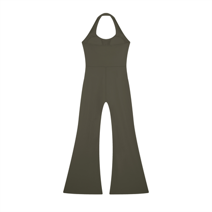 Women’s Halter Flared Jumpsuit