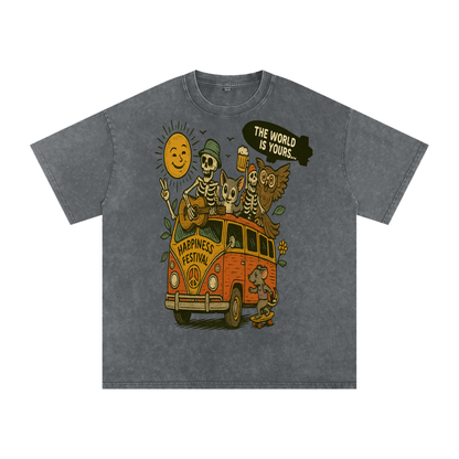 The World is Yours Parade Oversized Tee