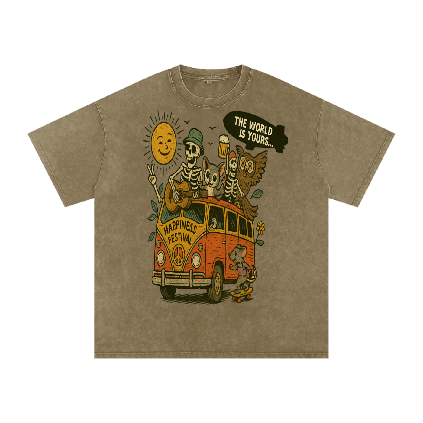 The World is Yours Parade Oversized Tee