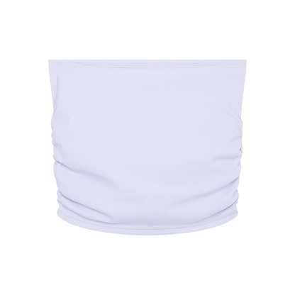 Women’s Ruched Cropped Yoga Tube Top