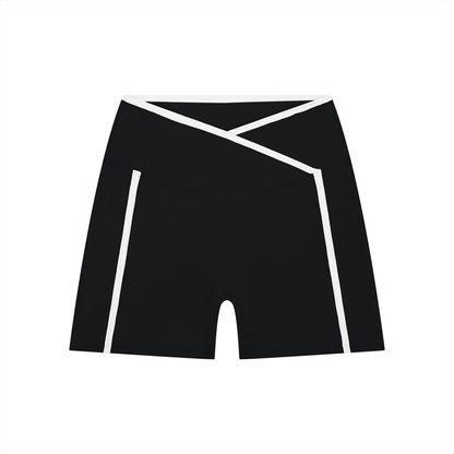 Women’s High Rise Color Block Yoga Shorts