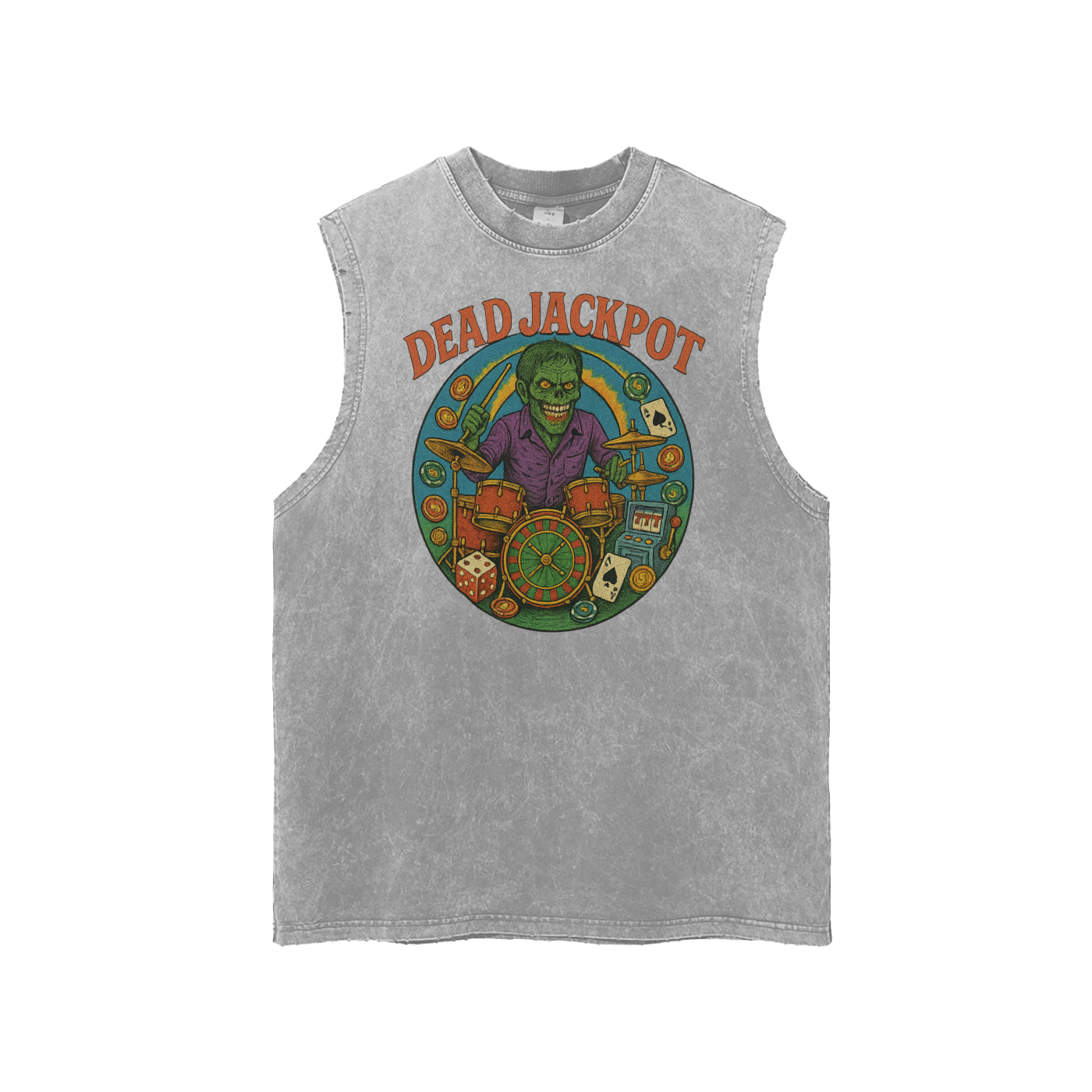 Dead Jackpot Vintage Cut Off