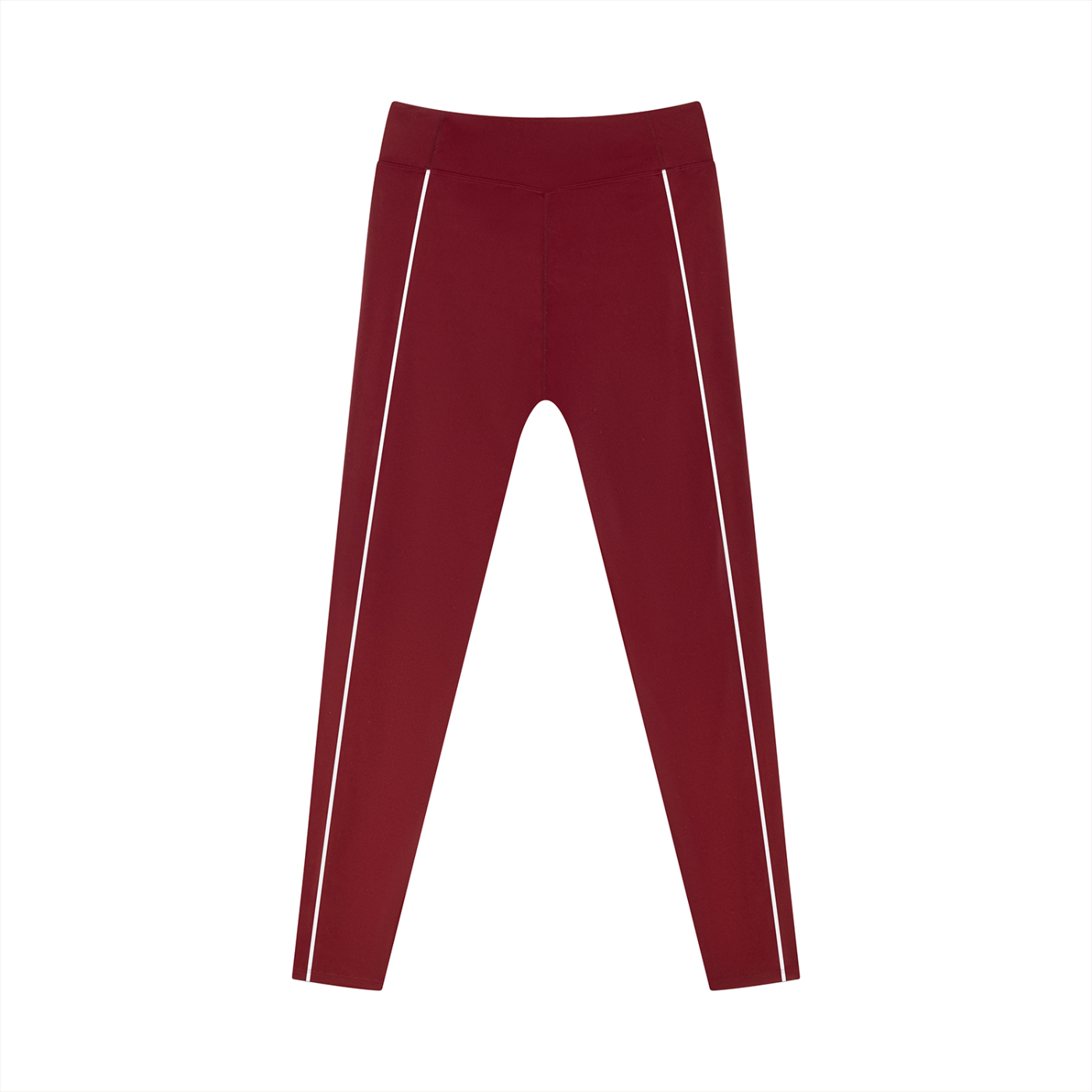 Women's High-Waist Tapered Leggings - Waistband Detail