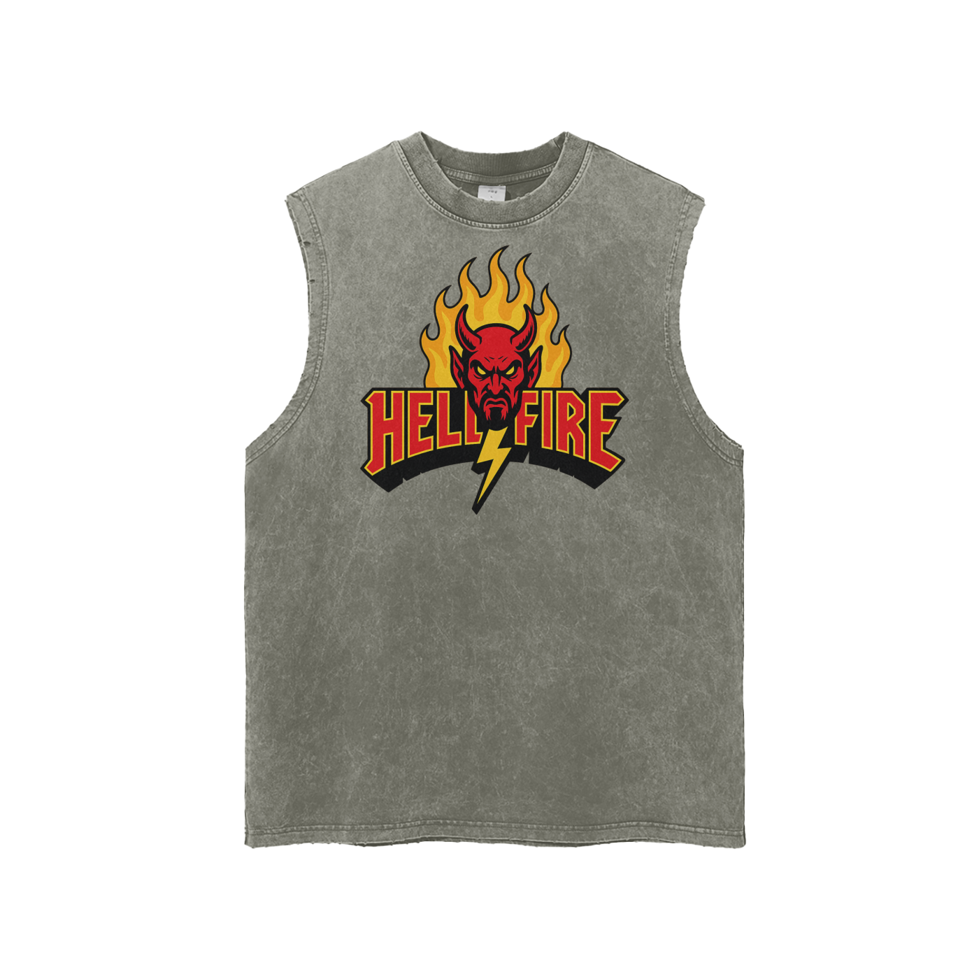 Hell Fire Vintage Cut Off