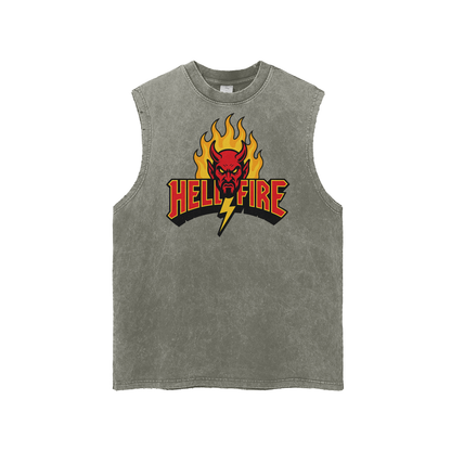 Hell Fire Vintage Cut Off