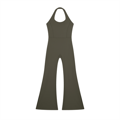 Women’s Halter Flared Jumpsuit