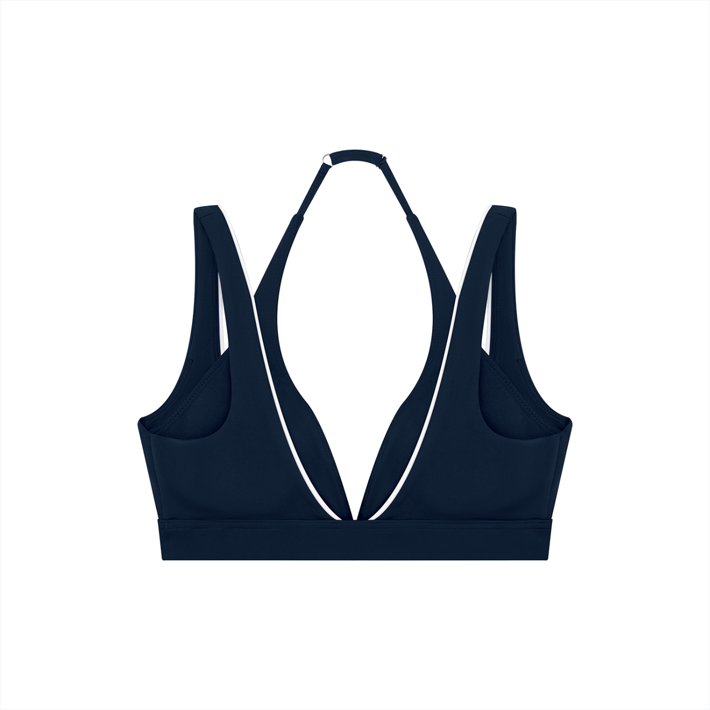 Women's Halter Neck Yoga Sports Bra - Fabric Detail