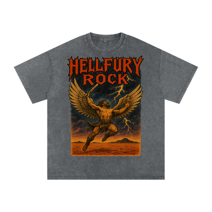 Hellrock Fury Oversized Tee