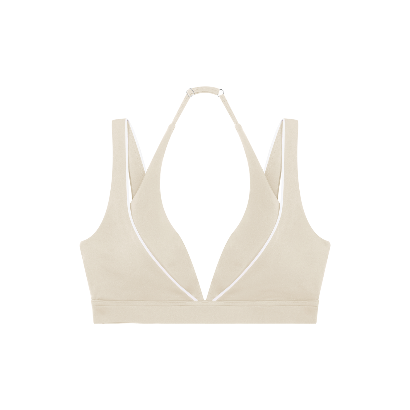 Women's Halter Yoga Set - Model Side