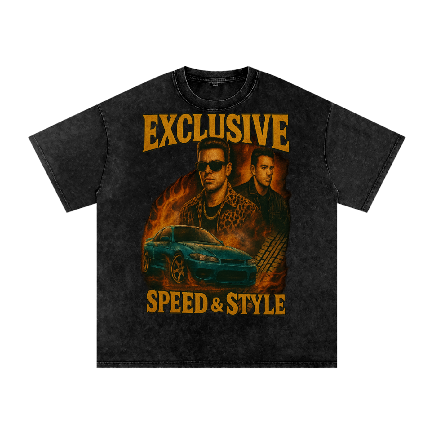 Speed n Style Oversized Tee