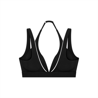 Women's Halter Yoga Set - Model Back