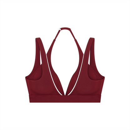 Women's Halter Neck Yoga Sports Bra - Detail