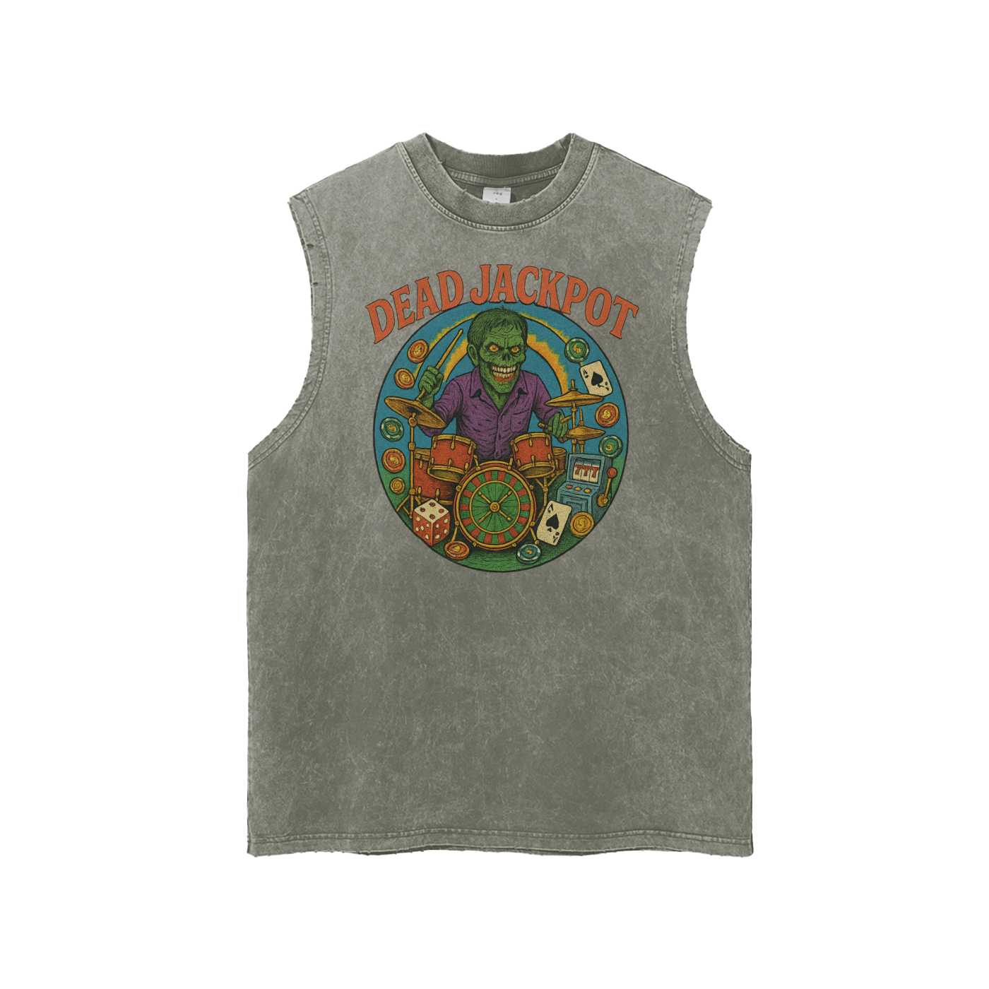 Dead Jackpot Vintage Cut Off