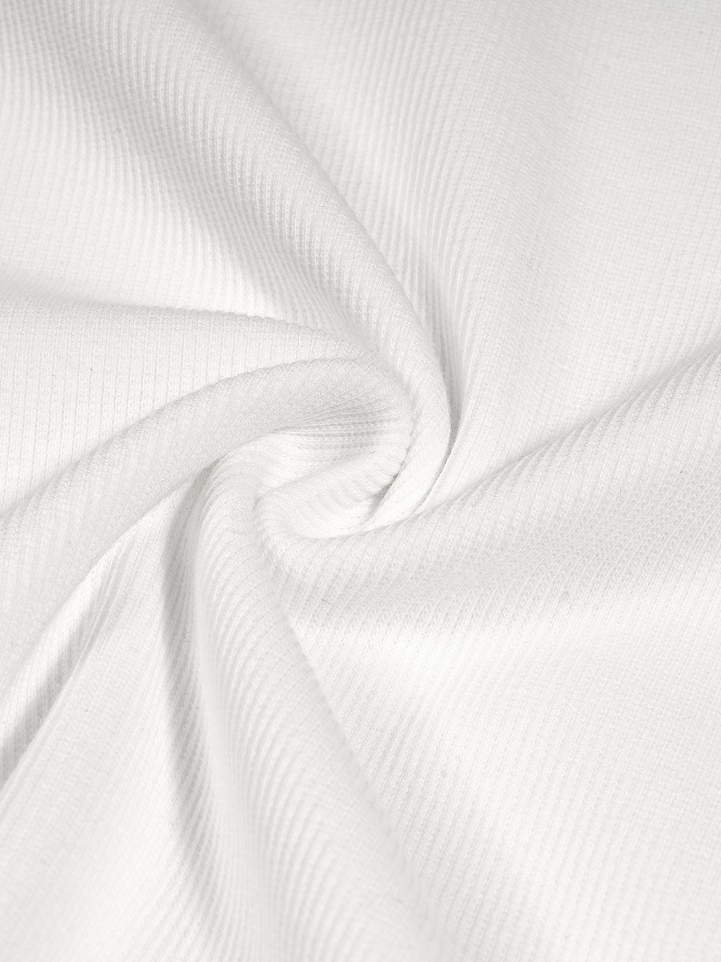 Men's Bodycon Ribbed Crop Top detail