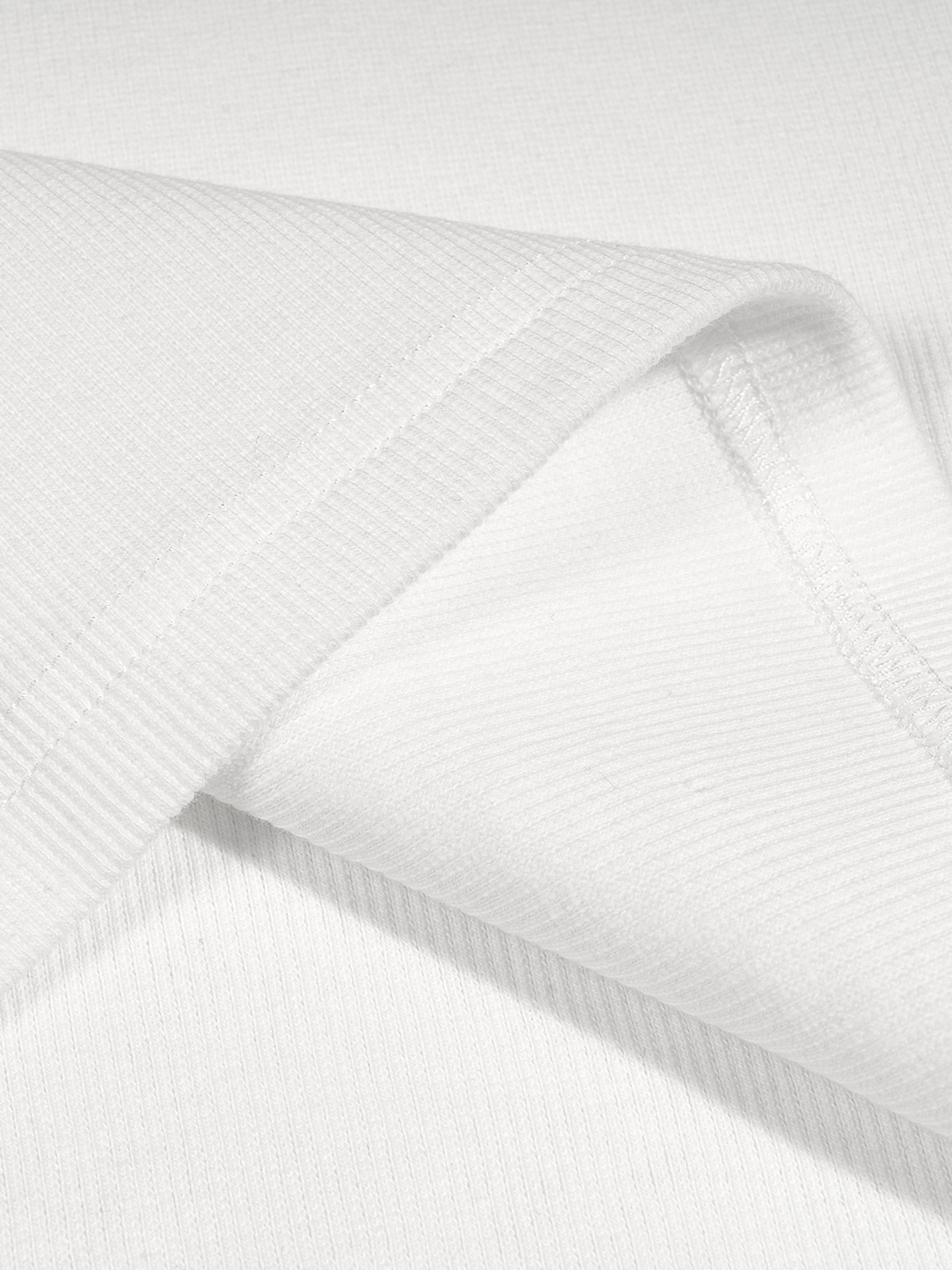 Men's Bodycon Ribbed Crop Top detail