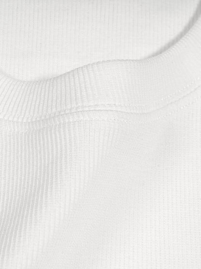 Men's Bodycon Ribbed Crop Top detail