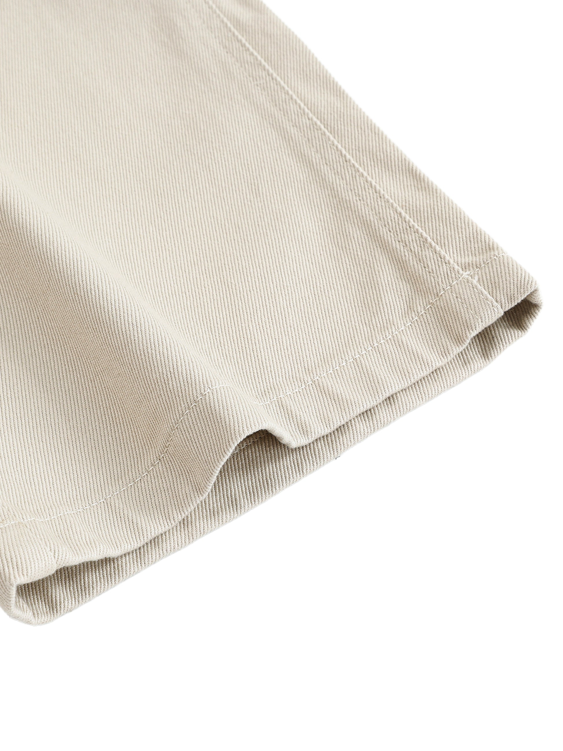 Heavyweight Cotton Straight-Leg Pants detail