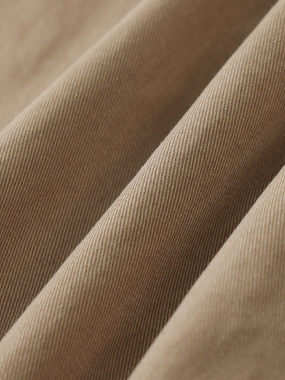 Cotton Elastic-Waist Cargo Pants detail