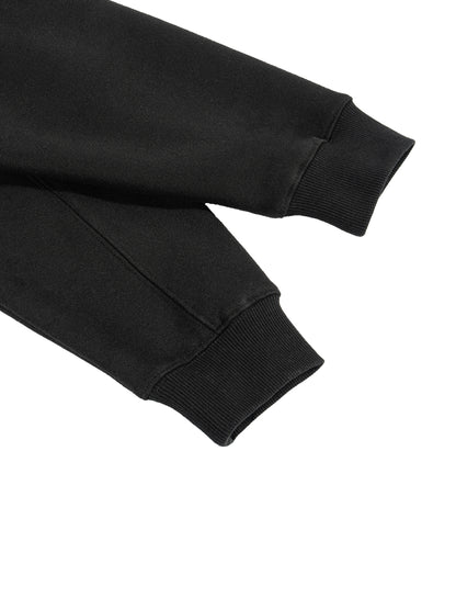 Fleece Zip-Up Boxy Hoodie detail