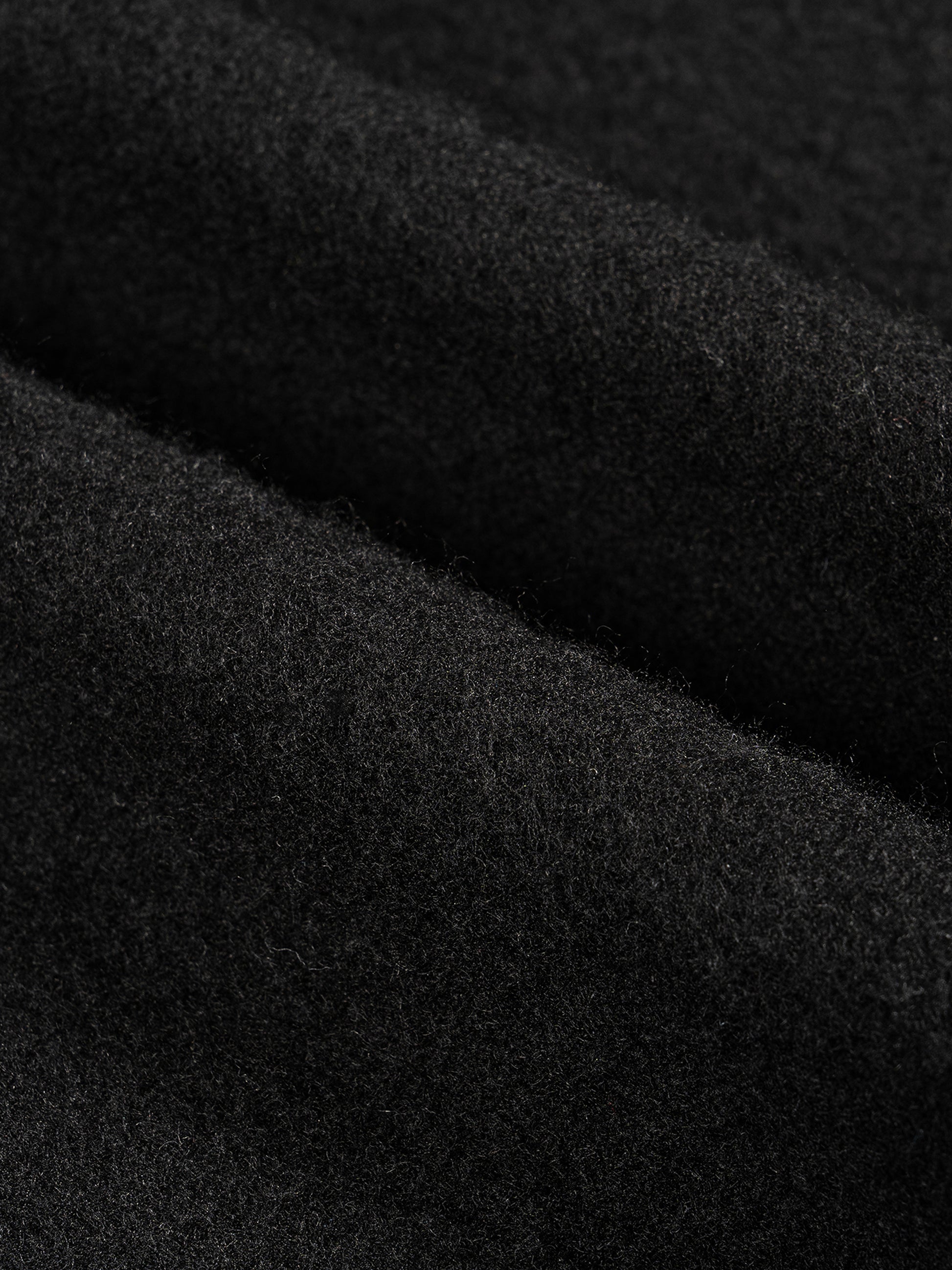 Fleece Zip-Up Boxy Hoodie detail