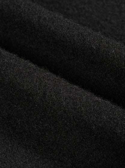 Fleece Drawstring Straight-Leg Sweatpants detail