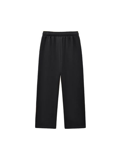 Contrast-Stitched Fleece Sweatpants