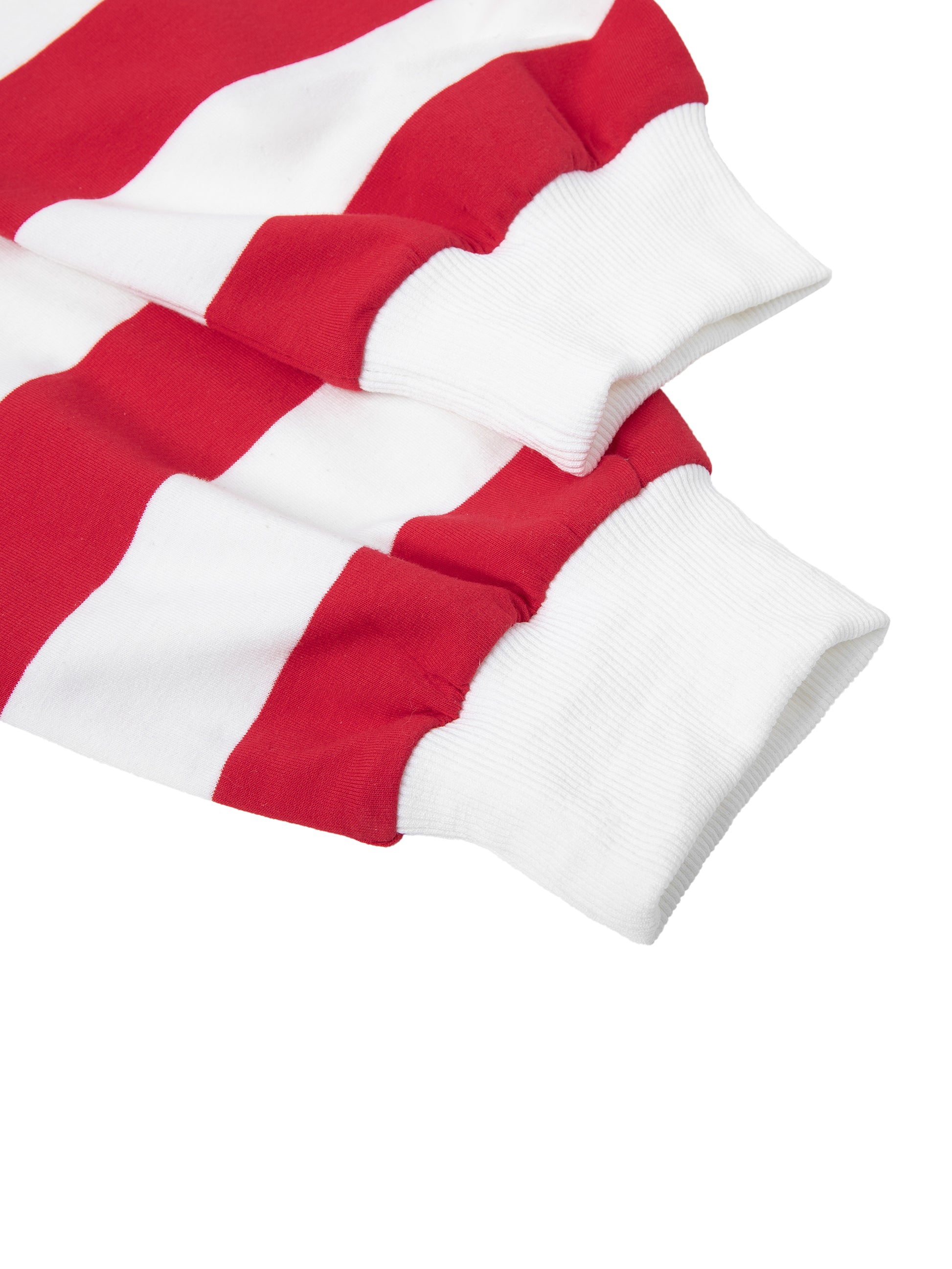Color Block Stripe Polo Shirt - Detail 3