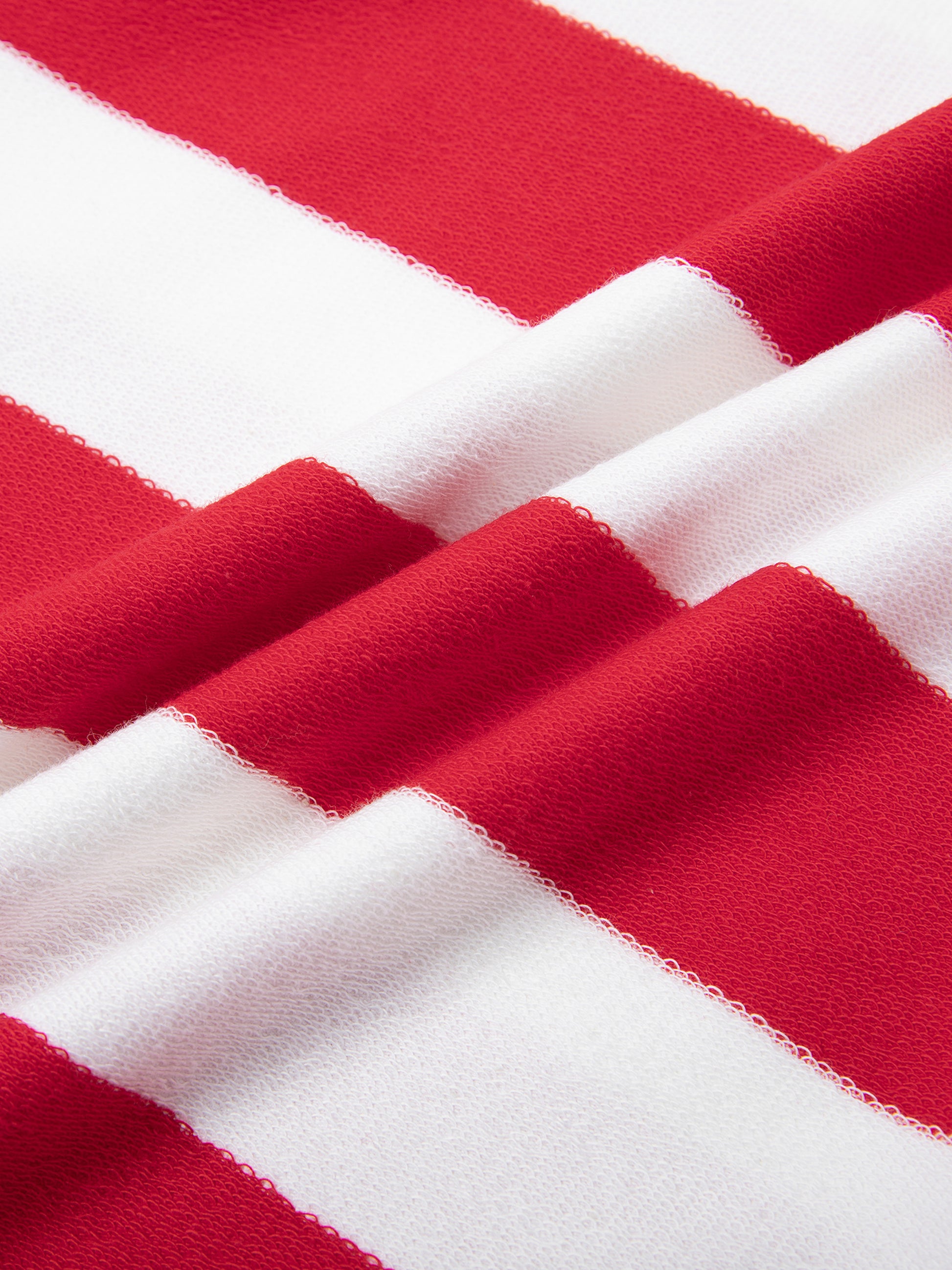 Color Block Stripe Polo Shirt - Detail 5