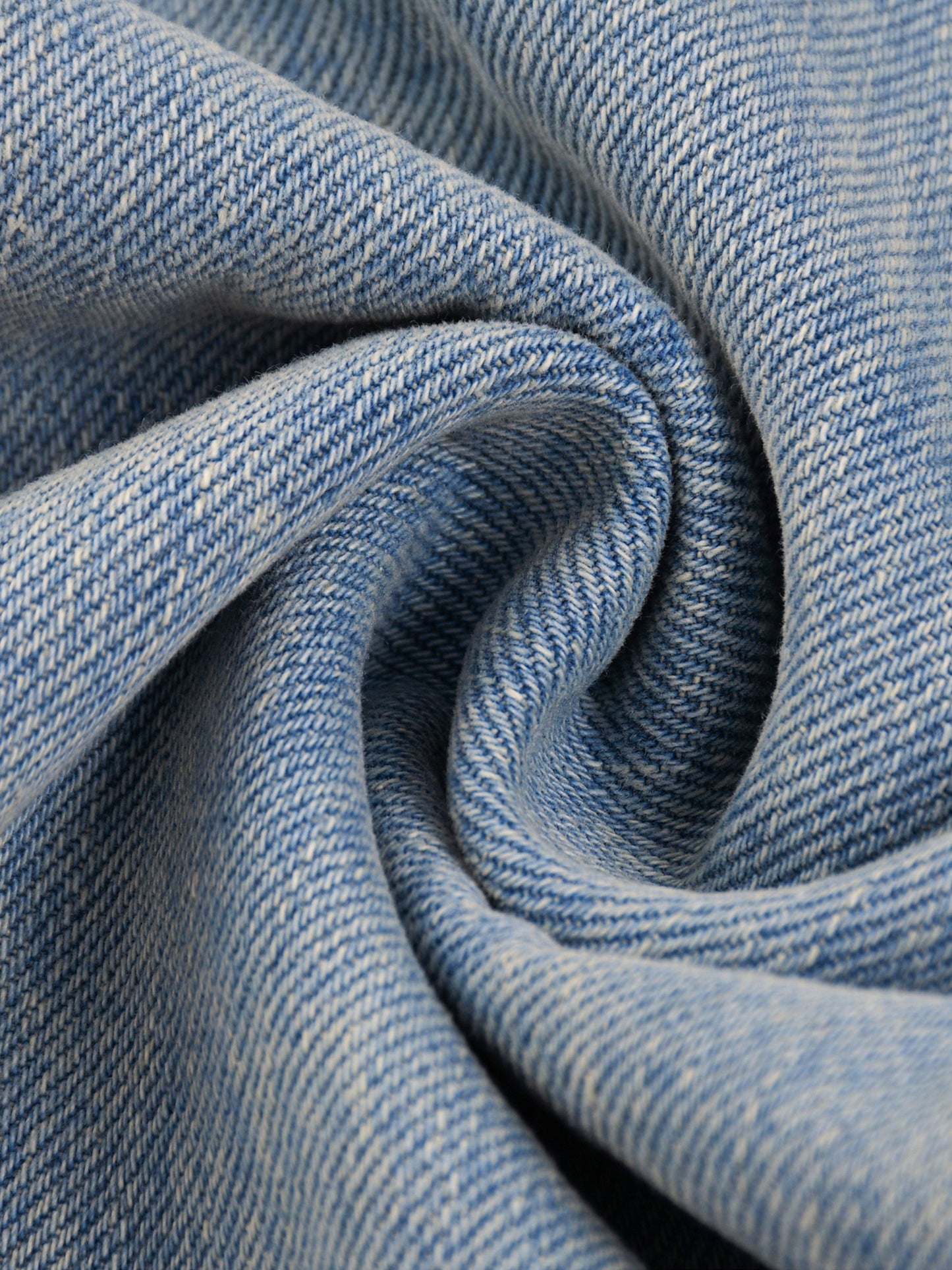 Sun Fade Raw Hem Denim Jeans - Detail 3