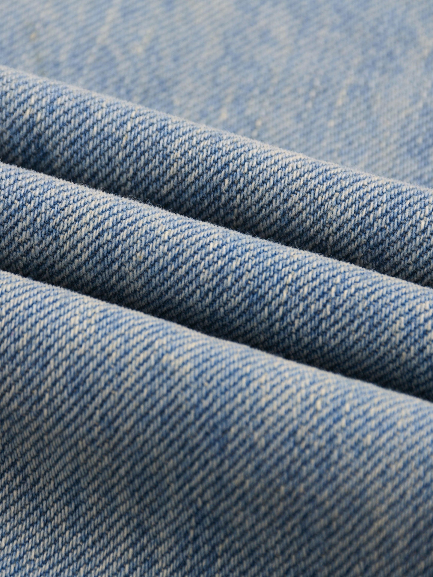 Sun Fade Raw Hem Denim Jeans - Detail 4