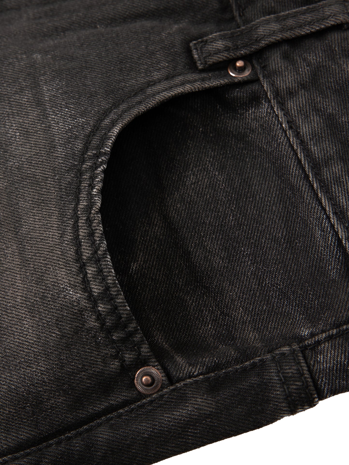 Vintage Wash Heavyweight Denim Jeans - Detail 5