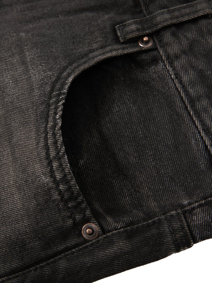Vintage Wash Heavyweight Denim Jeans - Detail 5