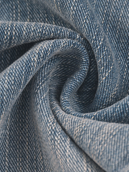 Vintage Wash Distressed Denim Jeans - Detail 4