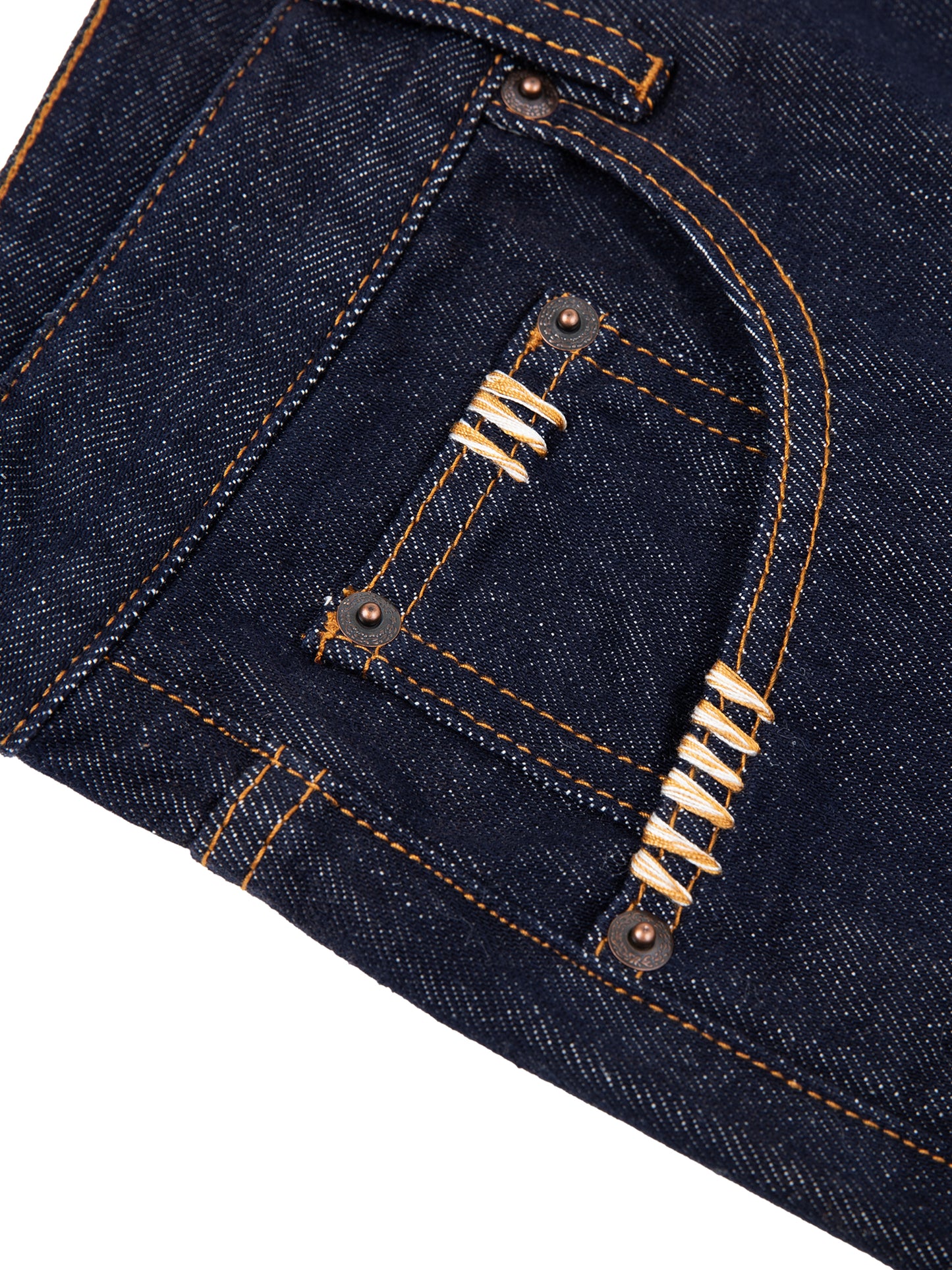 Heavyweight Straight Leg Denim Jeans - Detail 3
