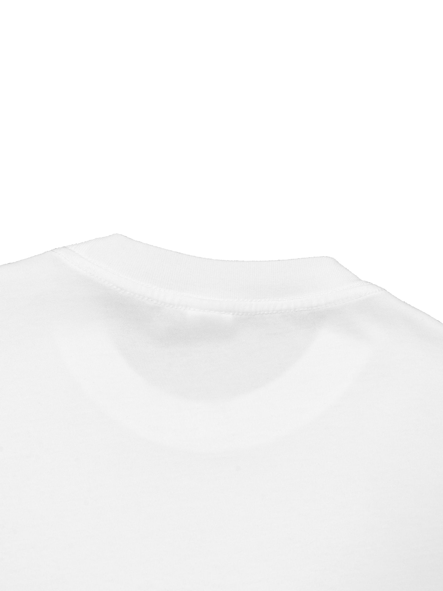 Unisex Boxy Raw Edge T-Shirt