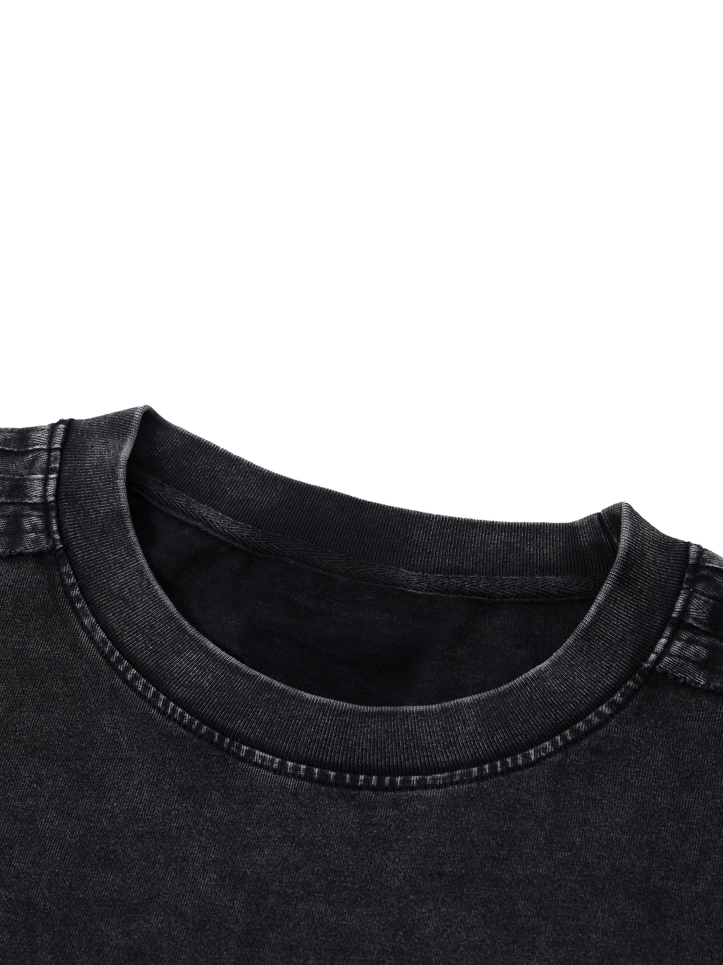 Unisex Vintage Wash Boxy T-Shirt detail