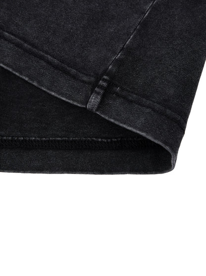 Unisex Vintage Wash Boxy T-Shirt detail