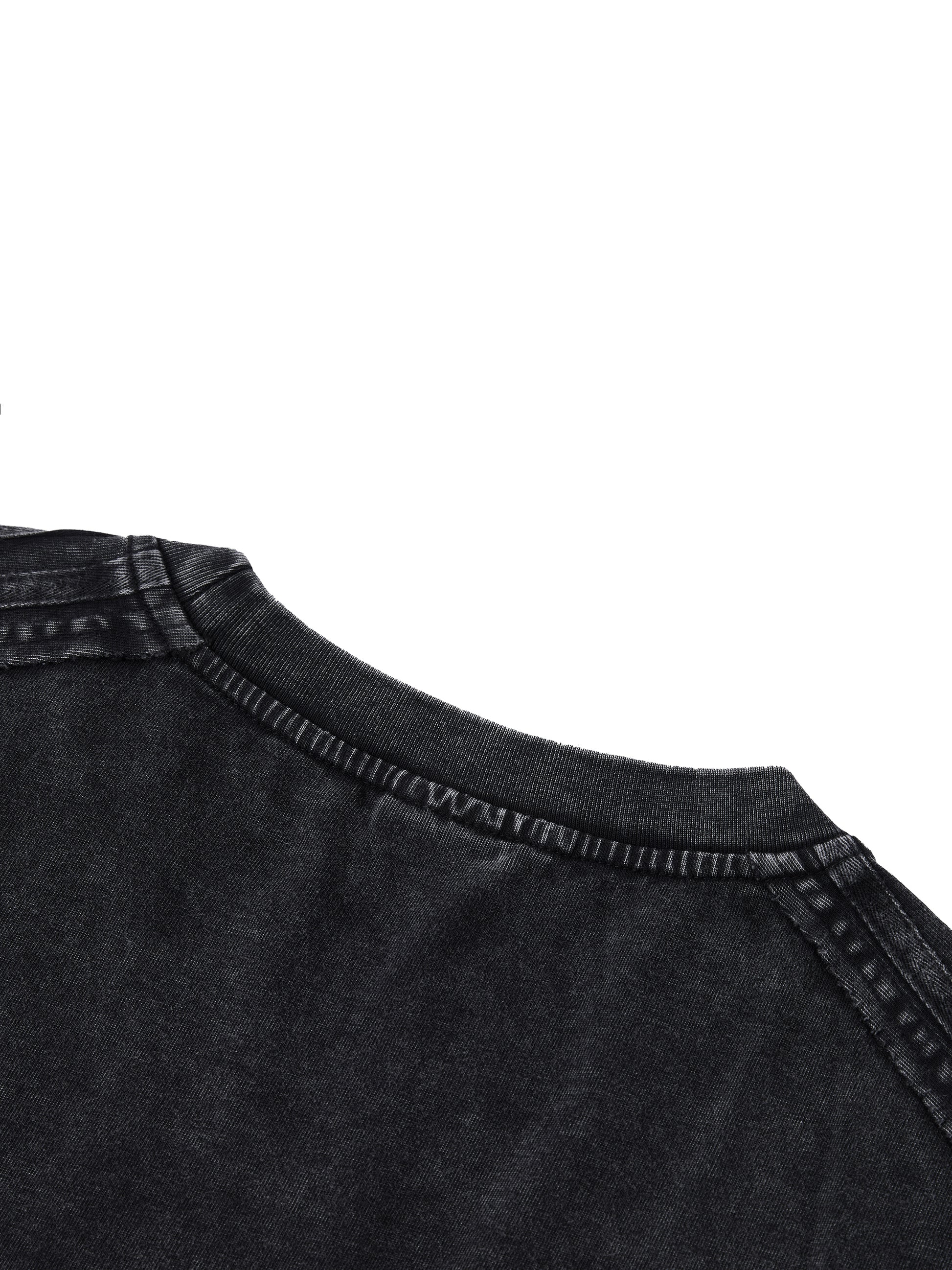 Unisex Vintage Wash Boxy T-Shirt detail