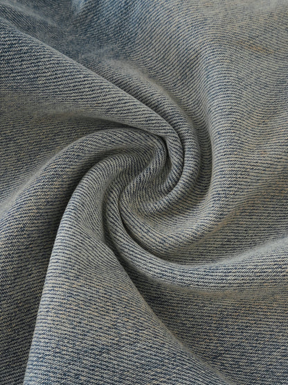 Men's Distressed Barrel Leg Jeans detail