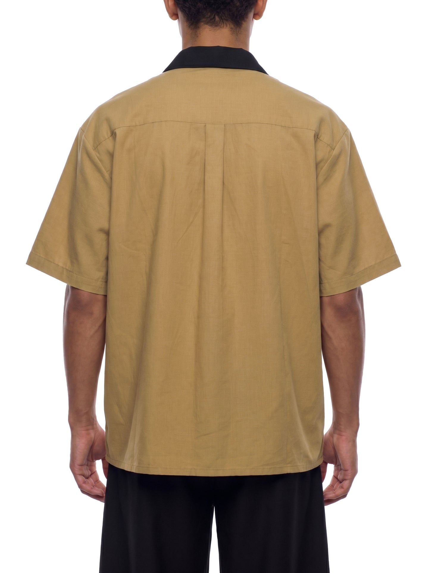 Unisex Color Block Short Sleeve Shirt