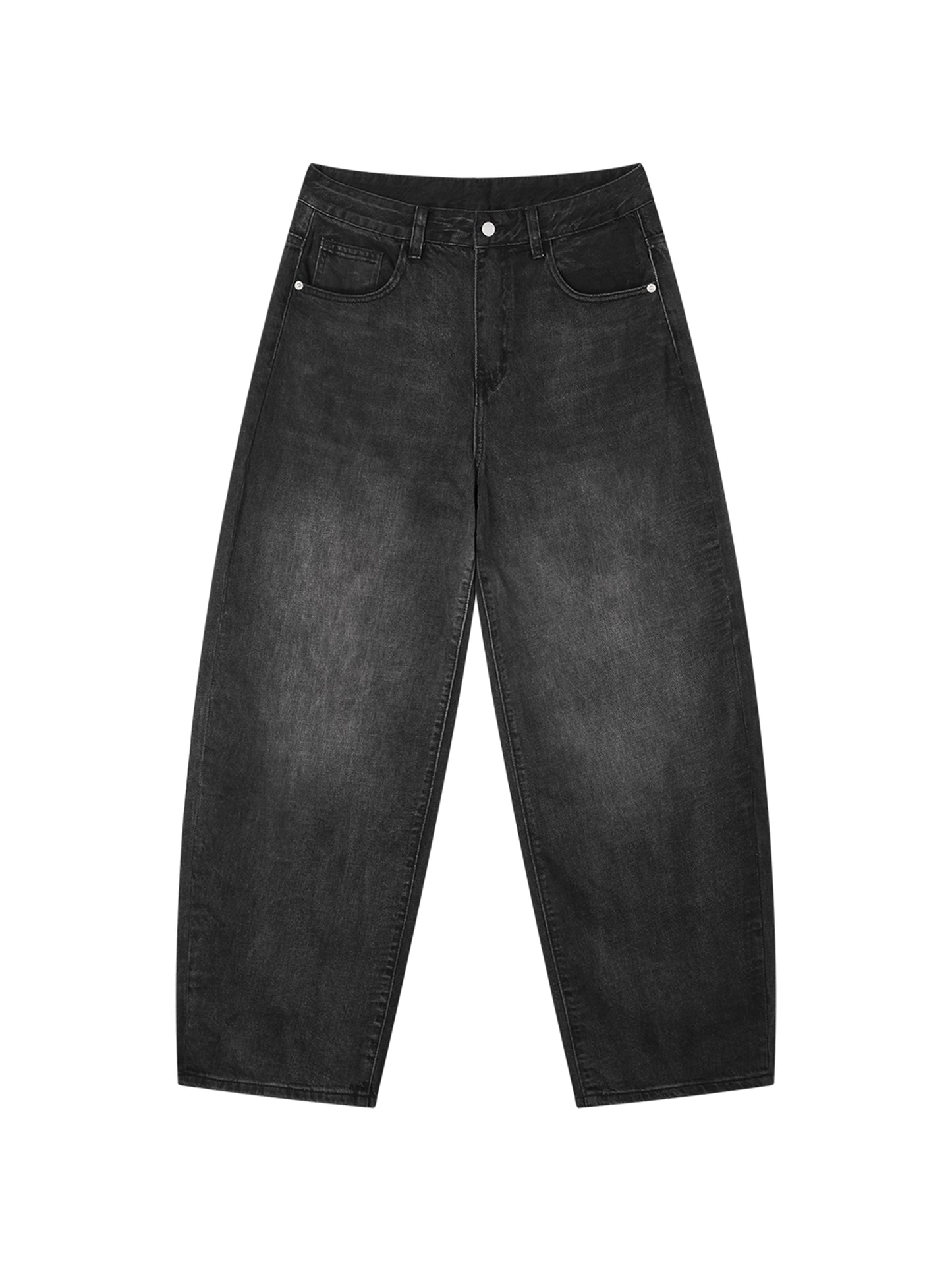 Men's Sunfade Vintage Wash Barrel Leg Jeans